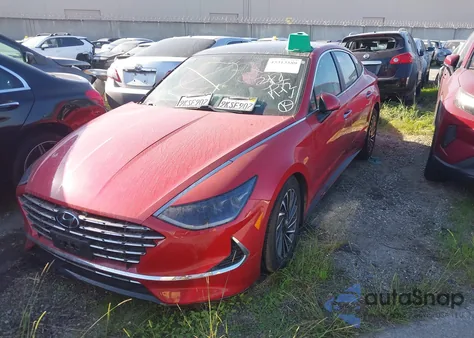 2020 Hyundai Sonata Hybrid/Limited from USA, damaged, VIN KMHL54JJXLA010476